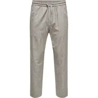 Only & Sons Broek 'Linus Crop 0007' grijs