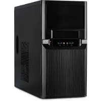 Inter-Tech TM-515 tower behuizing 2x USB-A 3.2 (5 Gbit/s), 2x Audio