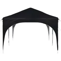 vidaXL Pop-up Feesttent 575 x 288 x 245 cm Antraciet Oxford Stof