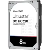 Western Digital WD Ultrastar DC HC320 HUS728T8TL5204 - Disque dur - 8 To - interne - 3.5" - SAS 12Gb/s - 7200 tours/min - mémoire tampon : 256 Mo