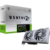 MSI GeForce RTX 5070 12G VENTUS 2X OC WIT - 12 GB GDDR7, HDMI, 3x DP
