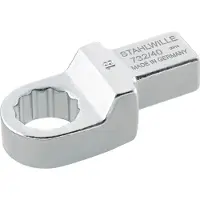 Stahlwille Ringinsteekgereedschap | sleutelwijdte 30 mm 14 x 18 mm | chroom-legering-staal | chroom-vanadium | 1 stuk - 58224030 58224030