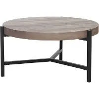 Beliani BONITA - Salontafel - Taupe - MDF