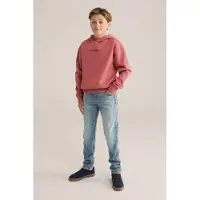 We fashion 5-pocket Mid Waist Blue Maat: 164 | Spijkerbroeken Outlet | Unisex | Blauw