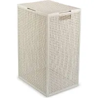 Curver Kaya Wasmand met deksel - 60L - 38x29x58,5 cm - Wit