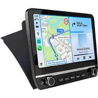 AWESAFE Autoradio - Geschikt Voor Citroen Berlingo 2 B9 Peugeot Partner 2008 t/m 2019 - Carplay & Android auto - 2GB+64GB - GPS Navigatie Bluetooth WIFI