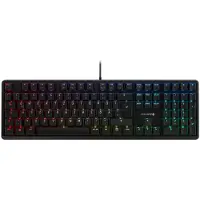 Cherry G80-3000N RGB - Toetsenbord - Achtergrondverlichting - USB - Duits - Toetsschakelaars: MX Silent Red