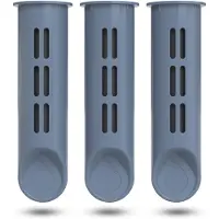 Dafi - Filters voor Waterfilterfles - 3 Stuks - Grijs / Staal - 150L Capaciteit - Voor Soft & Solid