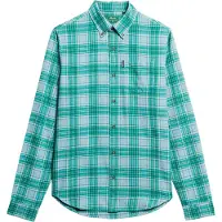 Superdry Overhemd turquoise / pastelblauw