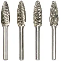 EUROBOOR hardmetalen stiftfrees type H | 12 x 25 x 6 x 77 - RBA.H1206