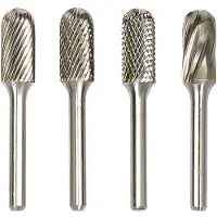 EUROBOOR hardmetalen stiftfrees type C | 12 x 25 x 6 x 70 - RBA.C1206