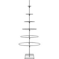 vidaXL | Metalen kerstboom | met standaard 150 cm Poedercoated staal