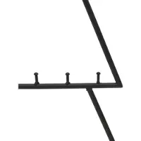 vidaXL Kerstdecoratie kerstboom 60 cm metaal zwart