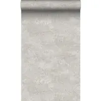 Origin Wallcoverings behang natuursteen met craquelé effect lichtgrijs - 347565 - 53 cm x 10,05 m