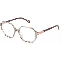 Just cavalli VJC188 54/15/140 Transparant Glanzend Acetaat Bril voor Dames VJC188