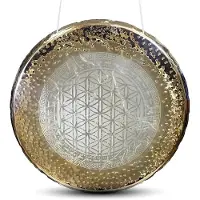 Phoenix Spiegel Gong Bloem Des Levens - 70 cm; ±5800g - 70cm; ±5800g