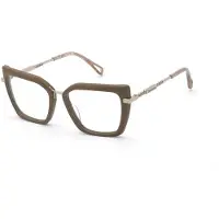 Zadig & Voltaire Bril - - VZV492 - Lichtbruin glanzend - Metaal - Dames
