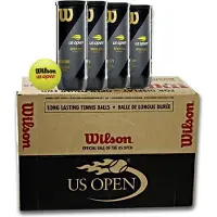 Wilson US Open Tennisballen - 18 tubes van 4 stuks
