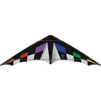 Elliot tweelijnsstuntkite Mirage Rainbow 280 cm