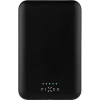 FIXED Powerbank 6000 mAh MagSafe Zwart | Magzen 6 | Draadloos opladen | Power Bank