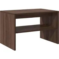 vidaXL Tv-meubel 60x40x40 cm bewerkt hout bruin eikenkleur