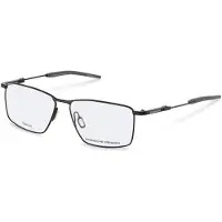 Porsche Design Bril - - P81007 - Zwart (Zwart/Grijs) - Metaal - 58/14/145