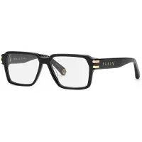 Philipp Plein VPP223 57/16/150 Nero glanzend Acetaat MAN VPP223