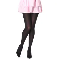Bellivalini Dames Panty - 100 DEN - Medium gloss - Polyamide - BLV-FI-1003 - Zwart - L