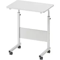 OEM Verstelbare, mobiele laptoptafel met wielen voor flexibel gebruik in huis