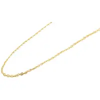 Akzent unisex ketting Terenna, goudkleurig, duurzaam