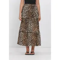 WITHBLACK Dames Rokken Wblamina Maxi Skirt - Multi - Maat XL