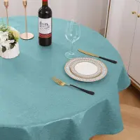 Unyqoos Tafelkleed met Linnenlook en Waterafstotend Lotuseffect voor Stijlvolle Tafeldecoratie