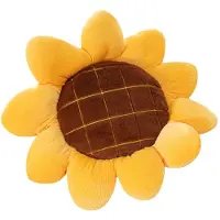 Unyqoos Decoratief Bloemvormig Kussen van 50 cm voor Sfeer en Comfort in Huis of Auto