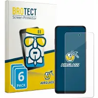 BROTECT Screenprotector 6 Stuks voor Huawei Enjoy 90 Plus Beschermglas transparant