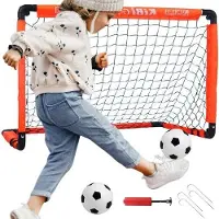 Markenlos Accessoireset voor voetbal in de tuin - Voetbalcadeaus voor jongens, set van 2