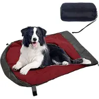 OEM Honden slaapzak voor reizen - Warmer hondenbed voor kamperen en wandelen, waterdicht en lichtgewicht, wasbaar en draadloos.