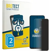 BROTECT - privacy screenprotector voor ZTE Nubia Focus 2 - Folie Beschermfolie Blauwlichtfilter 2 Stuks