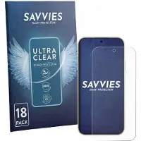 Savvies - Screenprotector voor Huawei Enjoy 90 Pro Max - Folie Beschermfolie transparant 18 Stuks