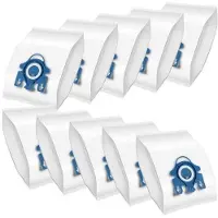 OEM 10-delige set stofzuigzakken S8340, geschikt voor Miele GN 3D stofzuigers S2, S4, S5, S6, S8, compleet C2/C3, klassiek C1, stofzuigfilterzakken