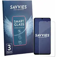 Savvies 3 Stuks Screenprotector - geschikt voor ZTE Blade A36 - beschermfolie glas transparant