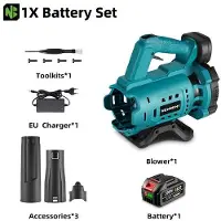 OEM Elektrische, krachtige blazer - 2000W - Handheld - Functioneel - 18500 omwentelingen per minuut - Blazerventilator - voor het verwijderen van bladeren, sneeuw en stof.