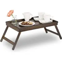 OEM Laptoptafel voor bed, inclusief opklapmechanisme, geschikt voor onder het bed, afmetingen 22x64x31 cm, hout