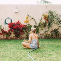 OEM Tuinslanghouder voor aan de muur, 30 meter, 1/2 inch, grijs, metalen. Muurbevestiging voor tuinslangen - slanghaspel voor aan de muur in de tuin. Tuinslanghouder voor aan de muur