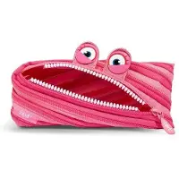 OEM Pennentas voor school, speciaal voor meisjes | Etui met grote opbergruimte | Portemonnee voor school en kantoor (roze)