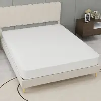 HAUSS SPOLE Matras - Pocketvering Met Traagschuim - Drukverlagend En Stil - Voor Slaapkamer - Textiel - Wit