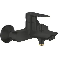 GROHE Start Edge Badmengkraan – Wandmontage – SmoothControl – Inclusief S-koppelingen – Matte Black
