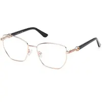GUESS GU50312 Shiny rose gold 52/17/140 WOMAN Brilmonturen