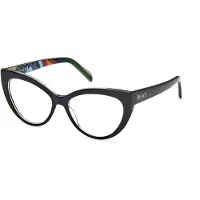 Emilio Pucci Bril - - EP5215 - Acetaat (voorkant) - Textuur zwart - 54/15/140