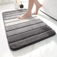 Unyqoos Superzachte en Absorberende Antislip Badkamermat voor Optimaal Comfort en Veiligheid