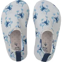 Fresk Zwemschoenen 25/26 -UV 50-bescherming – Antislip Strandschoenen – Quick Dry – Waterschoenen voor Kinderen – Elastische Pasvorm Jongens - Creme - Monkey
